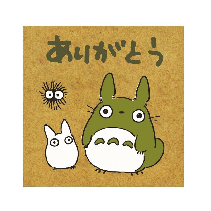 Beverly Ghibli Stamp My Neighbor Totoro Thank You SG-042AA - Image 1
